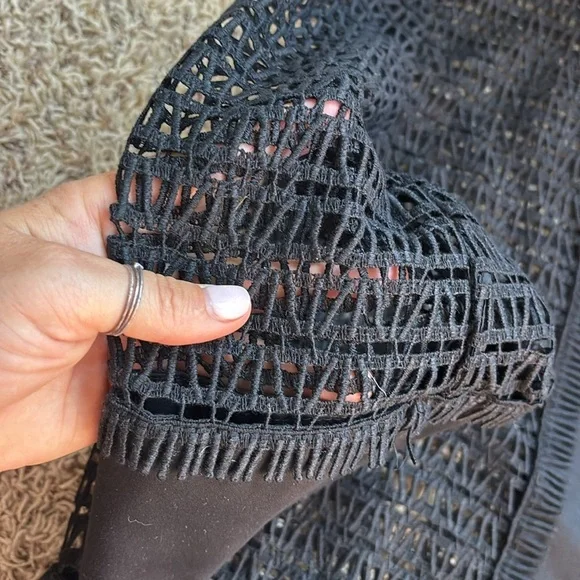 Escada Elegant Black Lace Dress/matching jacket - Picture 7 of 8